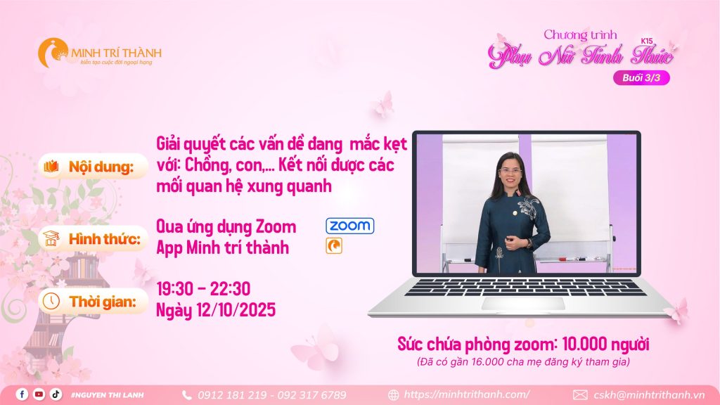Phụ nữ tỉnh thức k15 buổi 3