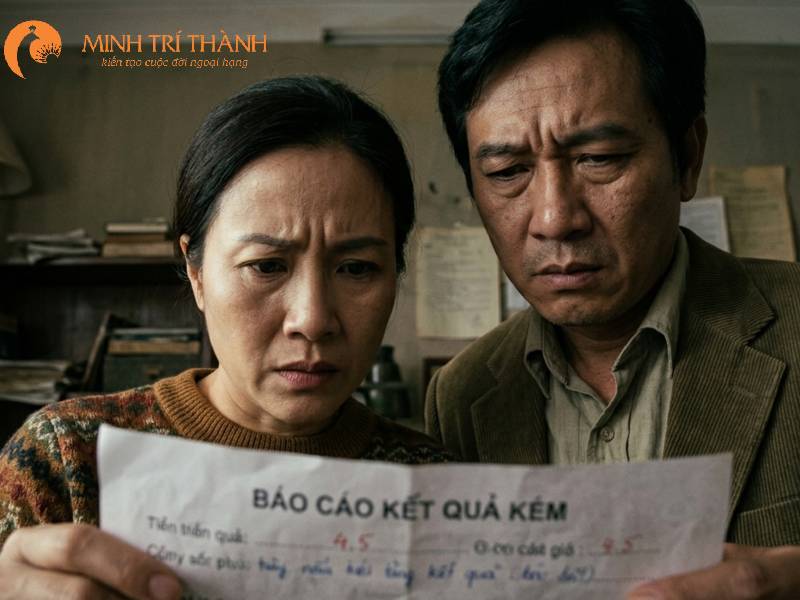 Cha mẹ chỉ tập trung vào kết quả học tập của con