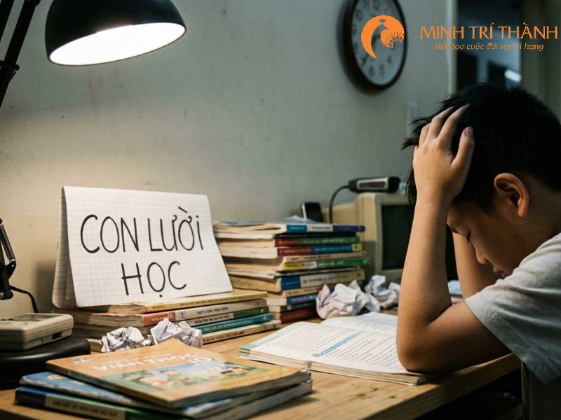 Nhận diện con lười học hay không