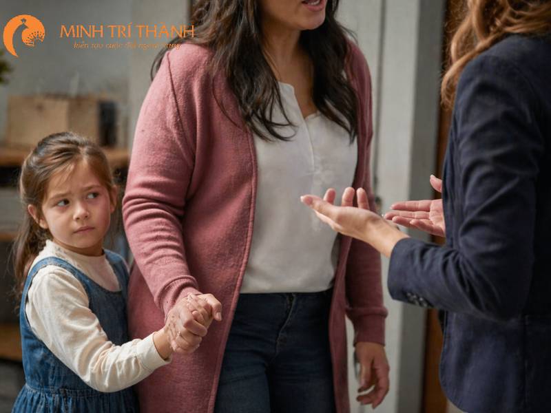 Sai lầm của cha mẹ làm con càng nhút nhát
