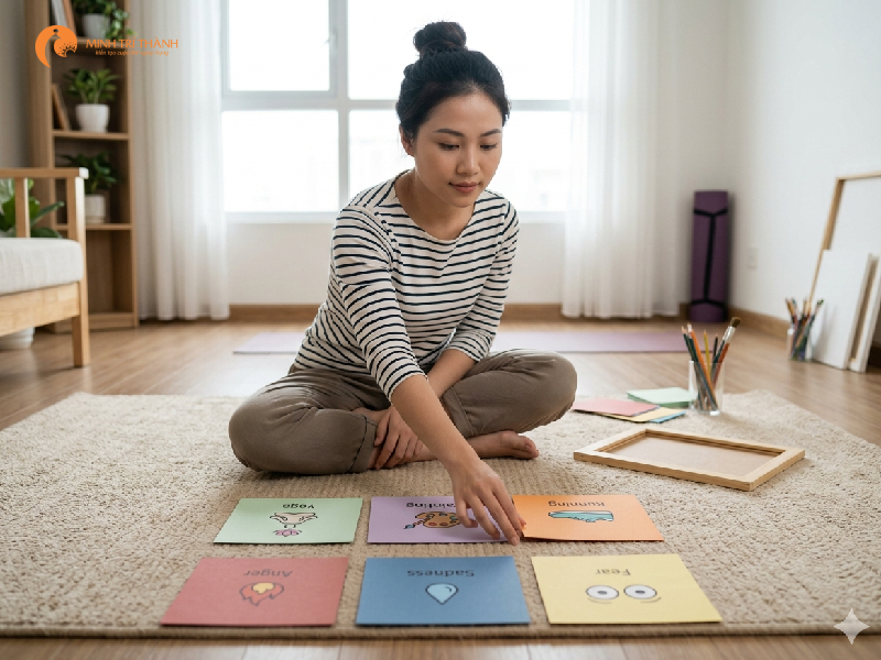 Phương pháp giải tỏa tùy vào loại cảm xúc tiêu cực
