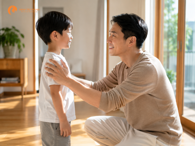 nói lời yêu thương để con cảm nhận được