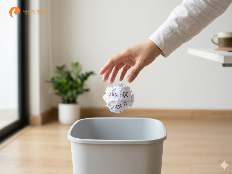 các cám xúc tiêu cực nên loại bỏ