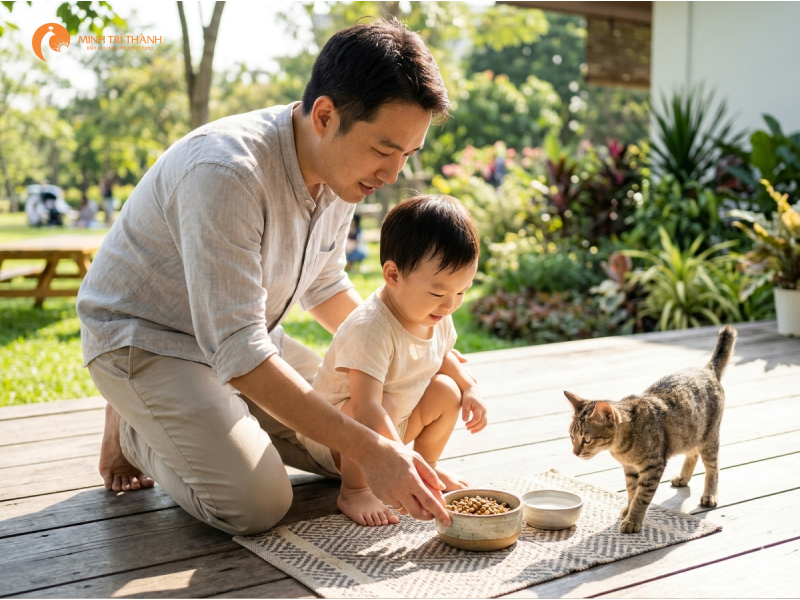 cha mẹ dạy con những gì