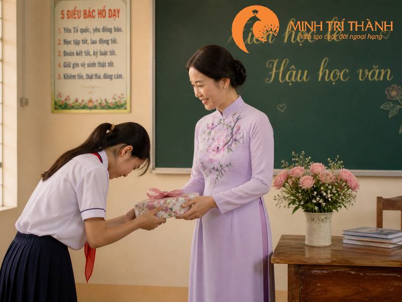 lòng biết ơn thày cô