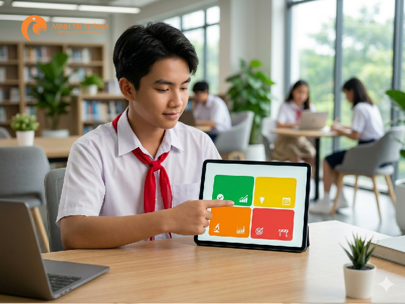 ma trận giải pháp giảm áp lực học tập