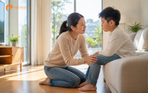 mất kết nối với con