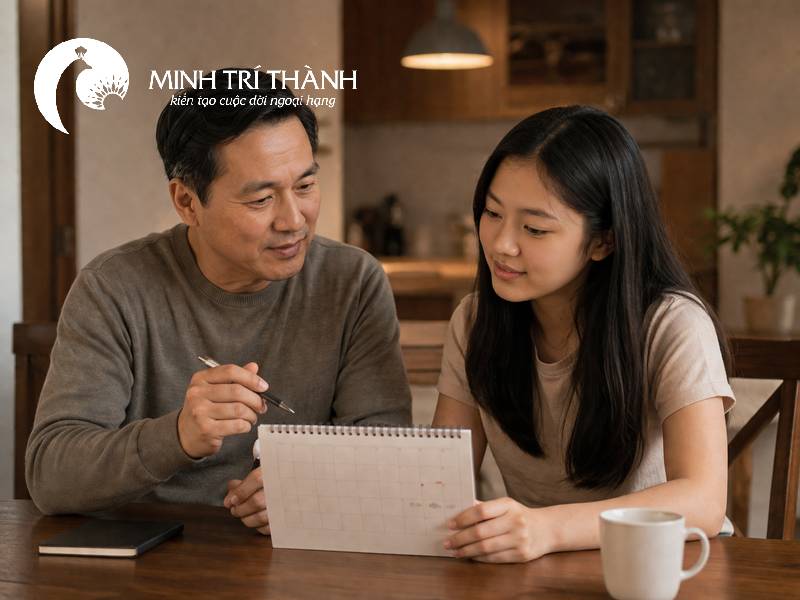 Các bước thiết lập giới hạn với con