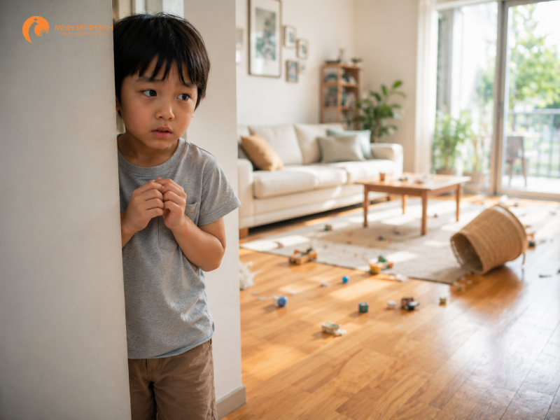 phản ứng của cha mẹ quan trọng hơn hành vi làm sai của con