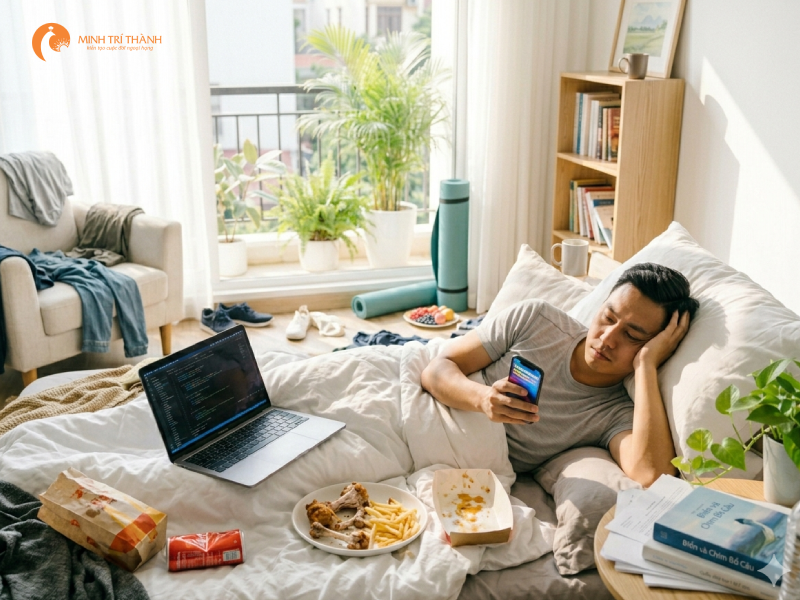 thói quen giết chết hormone hạnh phúc
