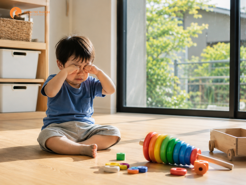 thế nào là trẻ hay cáu gắt