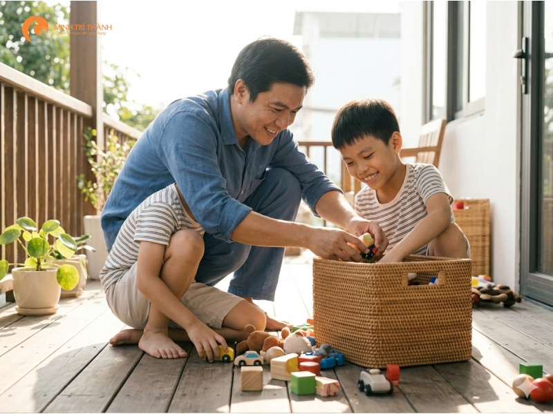 xây dựng tính cách và đạo đức từ nhỏ