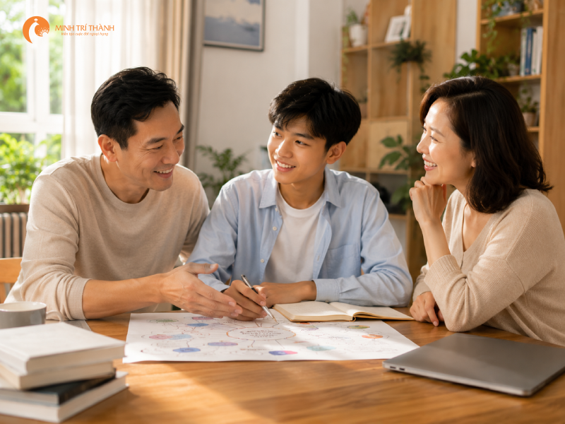 cách định hướng tương lai cho con toàn diện