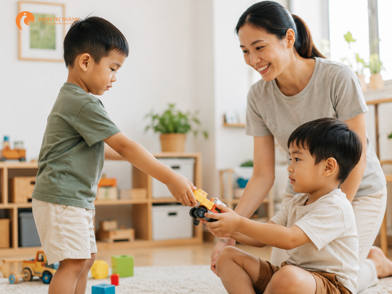 cha mẹ nên và không nên làm khi trẻ đánh bạn